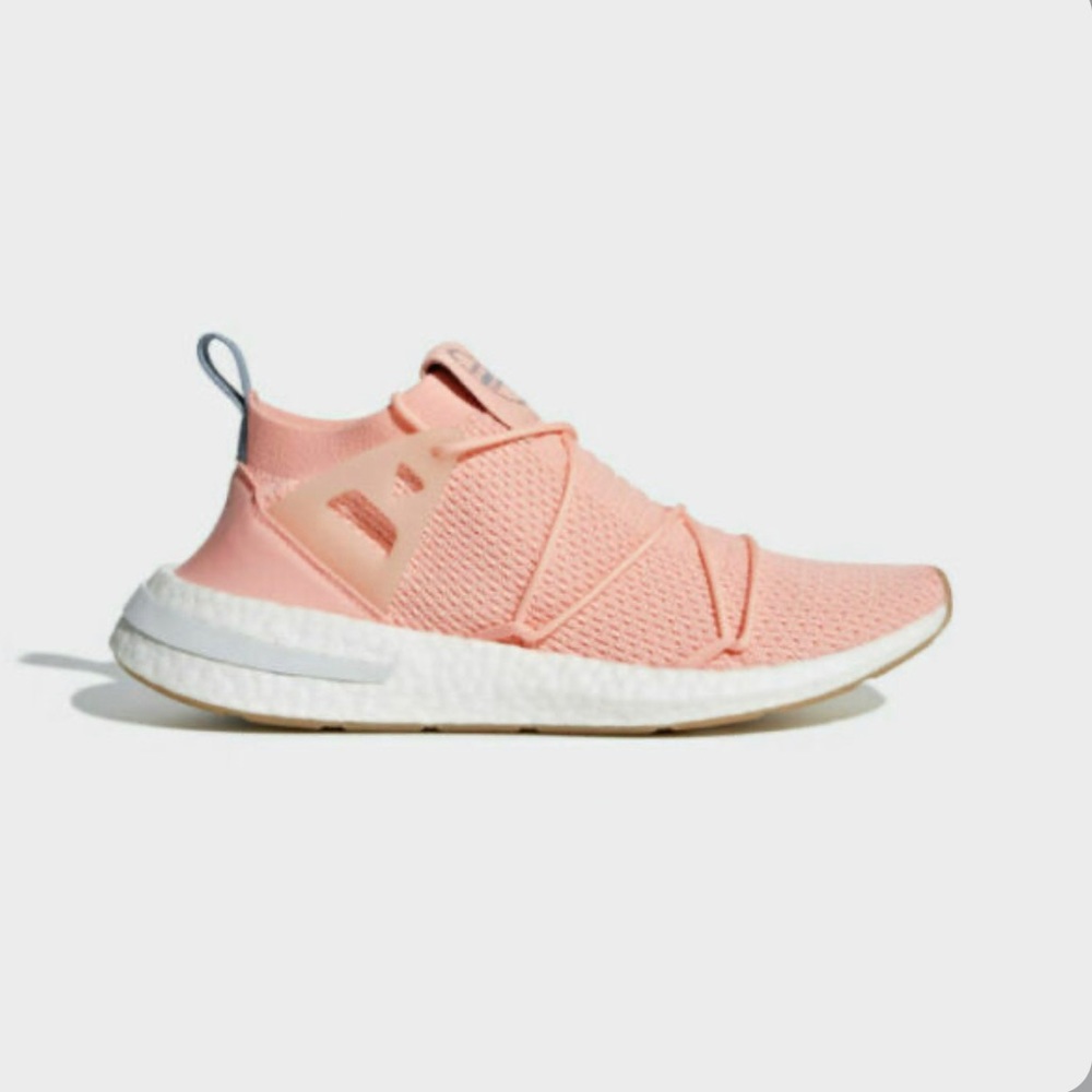 Adidas Arkin Primeknit Ultraboost Clear Orange Sz 9 Womens